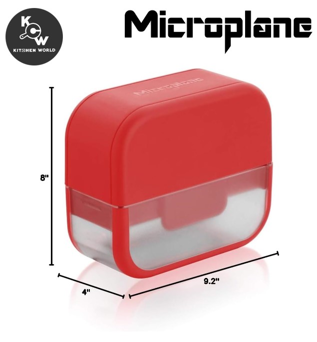 ชุดมีดบดและหั่นกระเทียม Microplane 48148 สีแดง_8